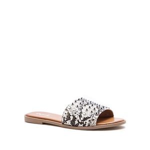 Snake Studded Sandal
